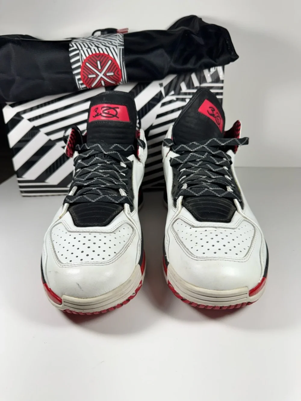 Li-Ning Way of Wade 2 Overtown Dwayne Wade White Red Black Men’s 12 WOW Sneakers
